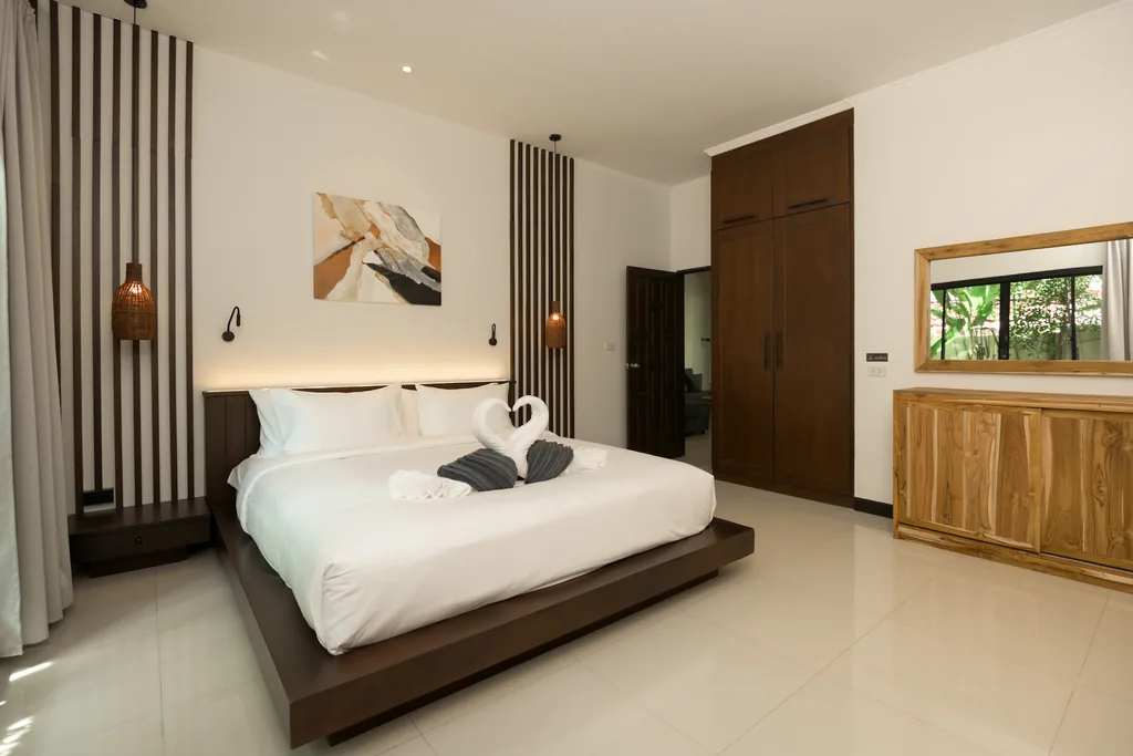 Double bedroom in the two-bedroom villa